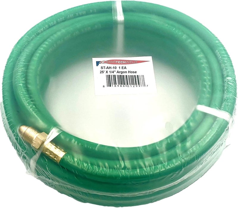 STARTECHWELD 10 FT Argon Gas Hose, Inert Gas Welding Hoses for MIG/TIG Welding Regulator，Argon/CO2 Flowmeter Regulator Hose, 5/8" UNF-18RH, NPT Fittings, (10 Feet) AH-10 - Image 4